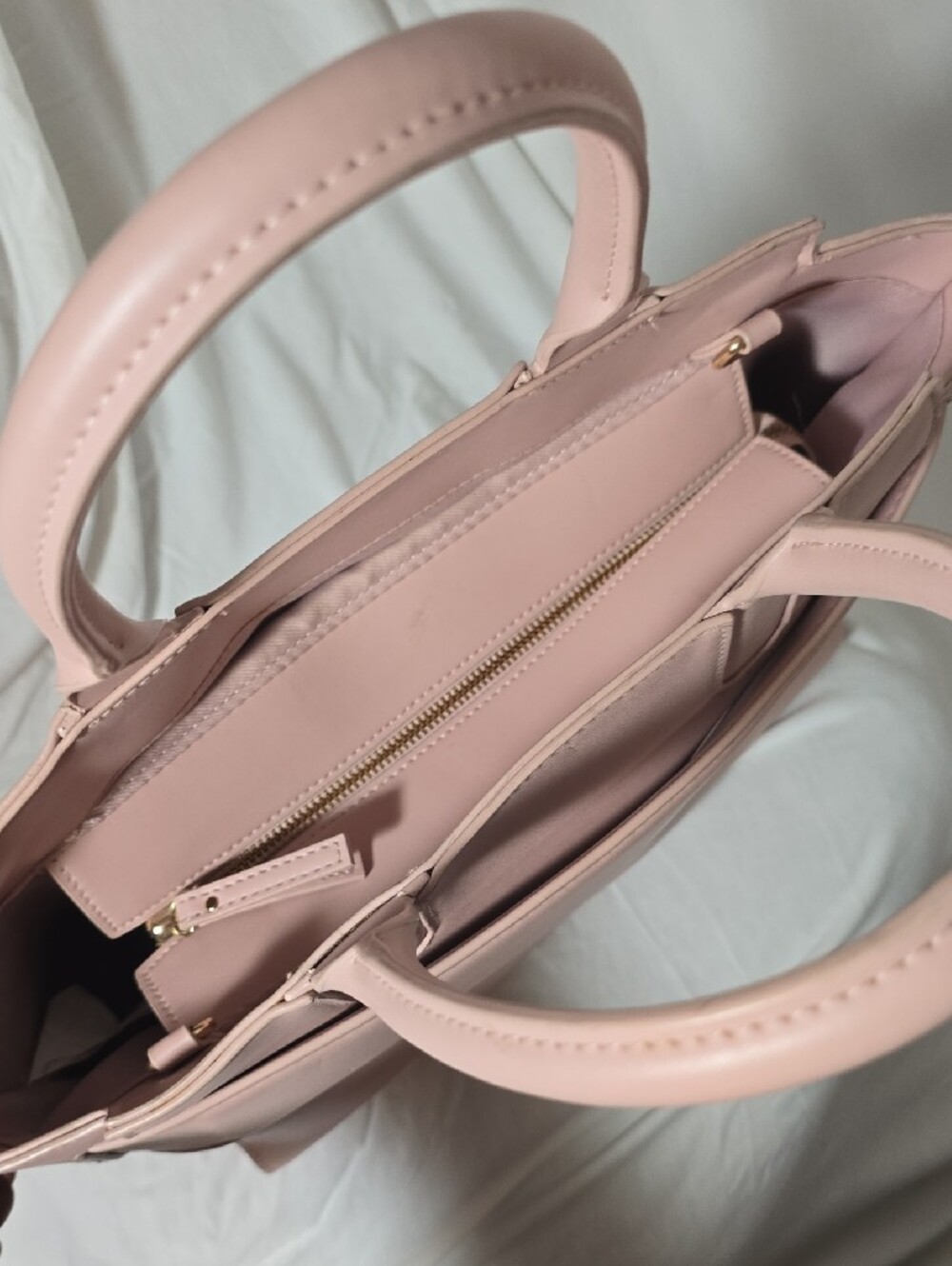 Baccini Blush Pink Bomber Jacket 2x  Ensemble With Beautiful Blush Pink Handbag - Picture 9 of 14